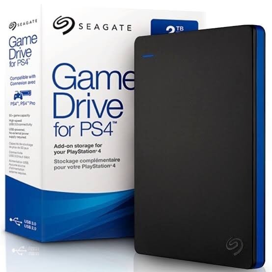 Seagate Game Drive PS4 - 2TB [Complete] - Playstation 4 Hardware