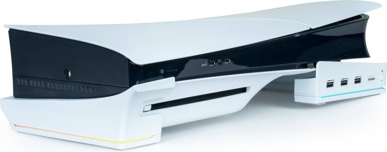 Nacon Horizontal RGB Console Stand & Charging Station voor PS5 Slim Kaufen | Playstation 5 Hardware