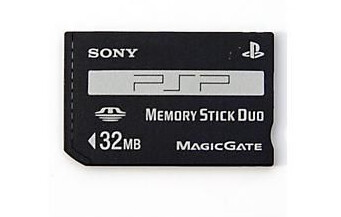 Sony PSP Pro Duo Memory Card 32MB - Playstation Portable Hardware