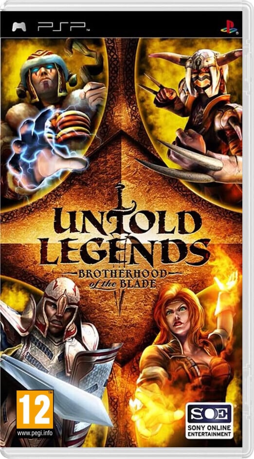 Untold Legends: Brotherhood of the Blade (German) - Playstation Portable Games