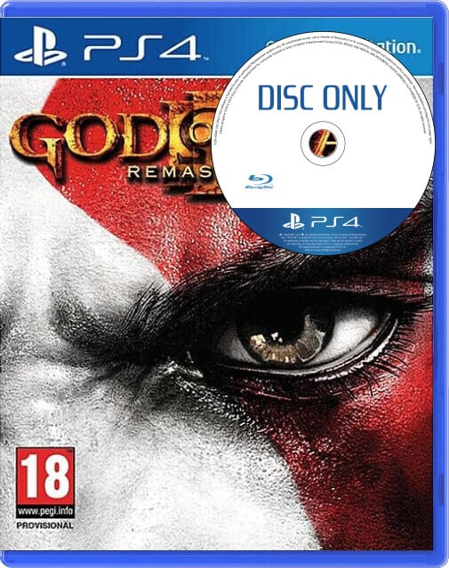 God of War III: Remastered - Disc Only - Playstation 4 Games