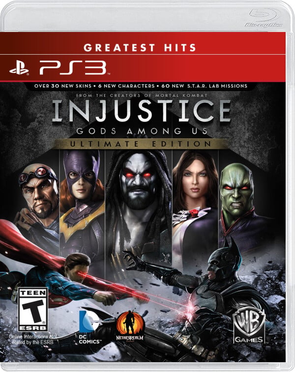 Injustice: Gods Among Us - Ultimate Edition (Greatest Hits) - Playstation 3 Games