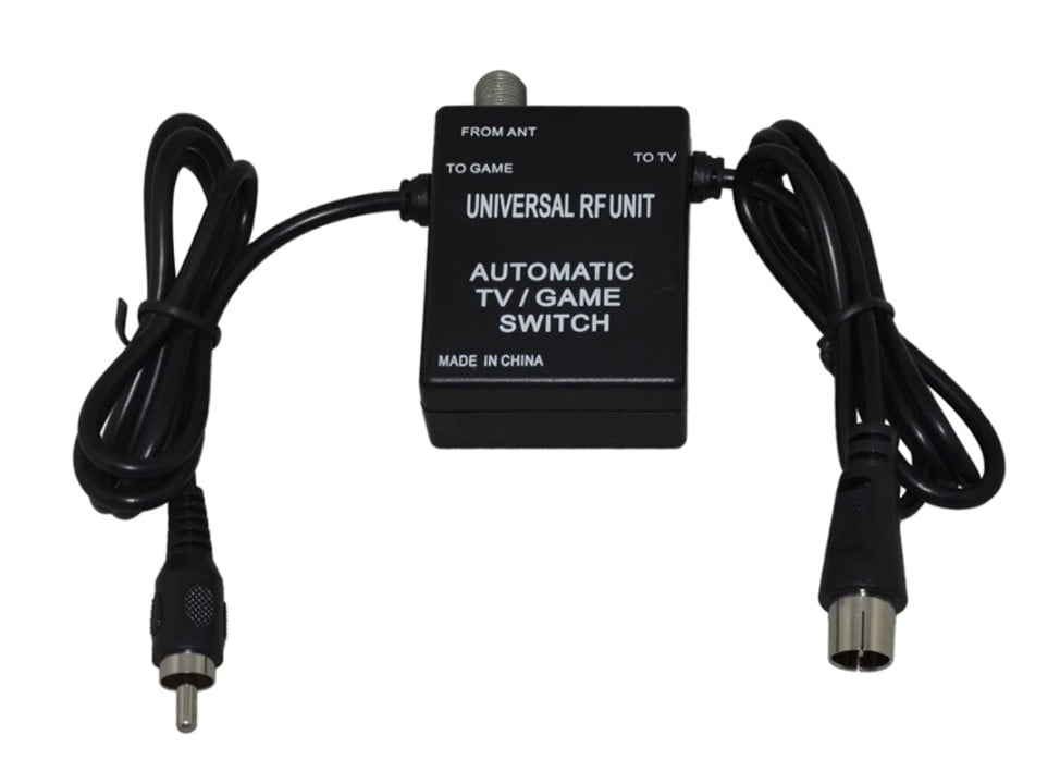 Universal 3-in-1 RF-Switch voor Sega Mega Drive