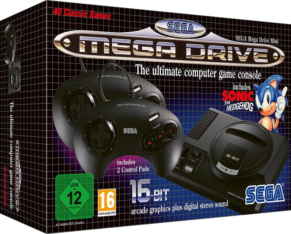Sega Mega Drive Mini Console [Complete]