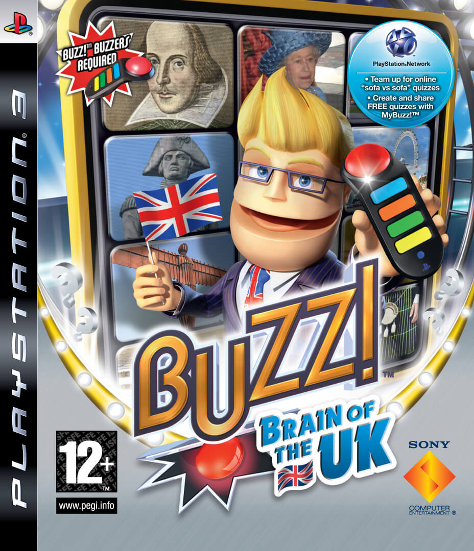 Buzz! Brain of the UK | Playstation 3 Games | RetroPlaystationKopen.nl