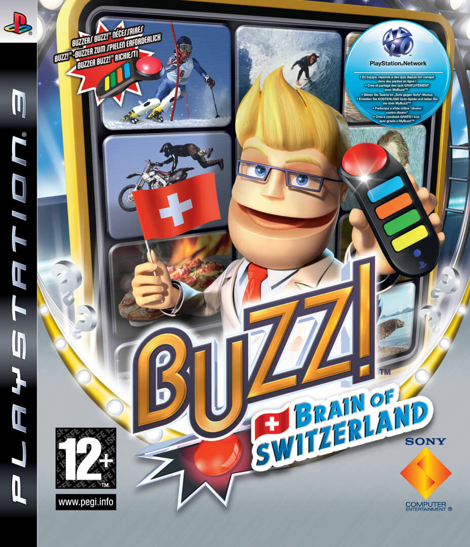Buzz! Brain of Switzerland | Playstation 3 Games | RetroPlaystationKopen.nl