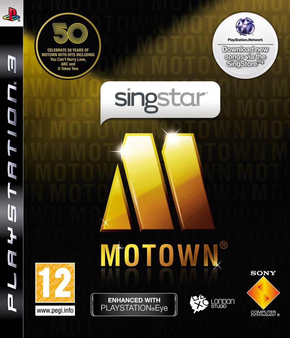 SingStar Motown | Playstation 3 Games | RetroPlaystationKopen.nl