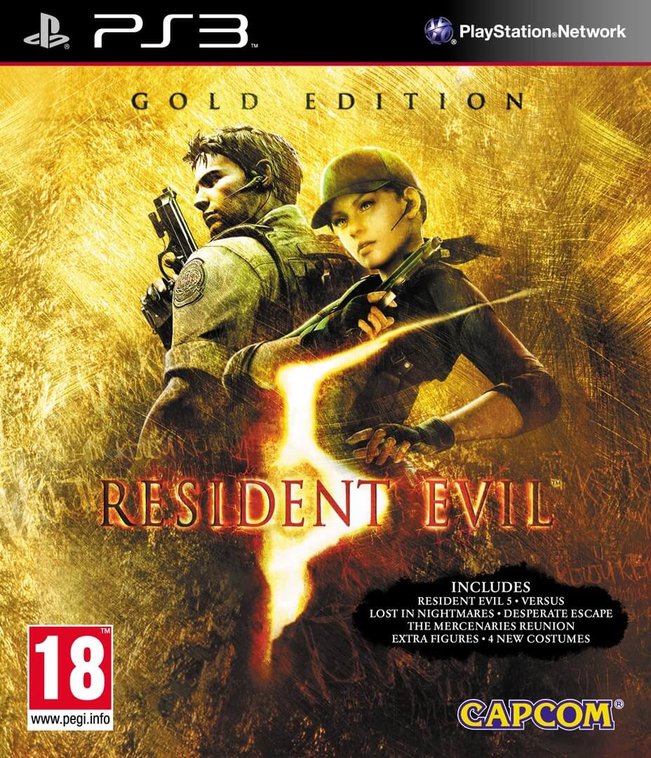 Resident Evil 5: Gold Edition - Playstation 3 Games