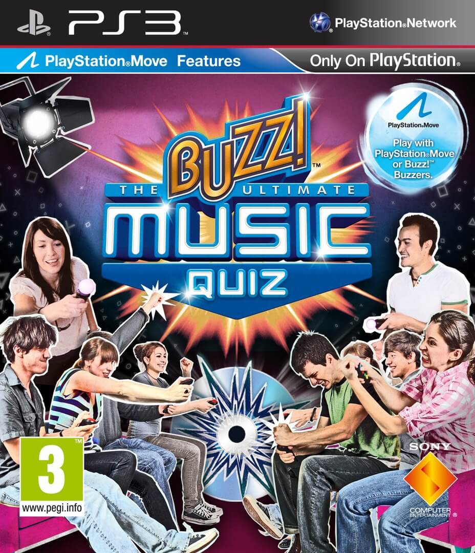 Buzz! The Ultimate Music Quiz | Playstation 3 Games | RetroPlaystationKopen.nl
