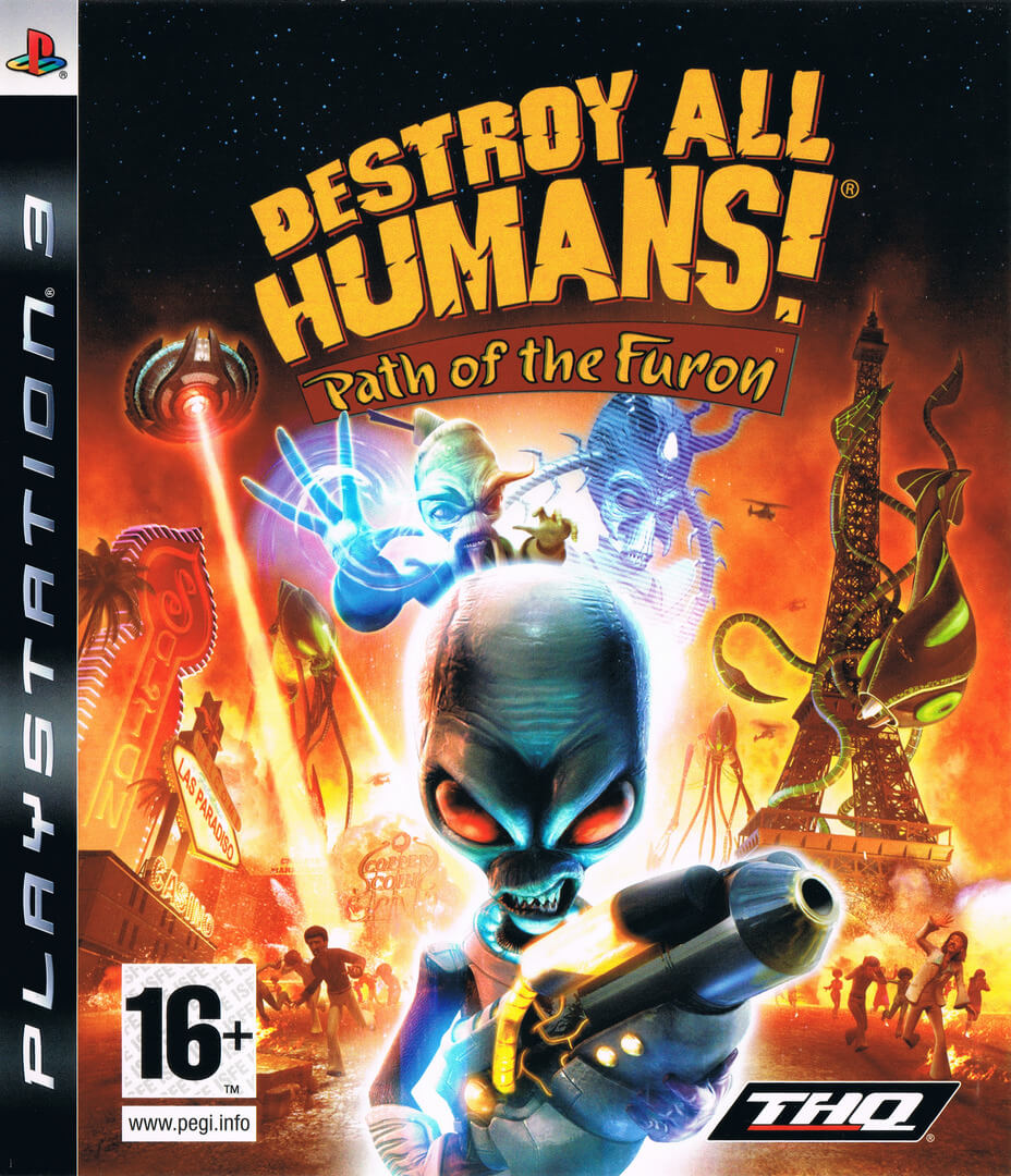 Destroy All Humans! Path of the Furon - Playstation 3 Games