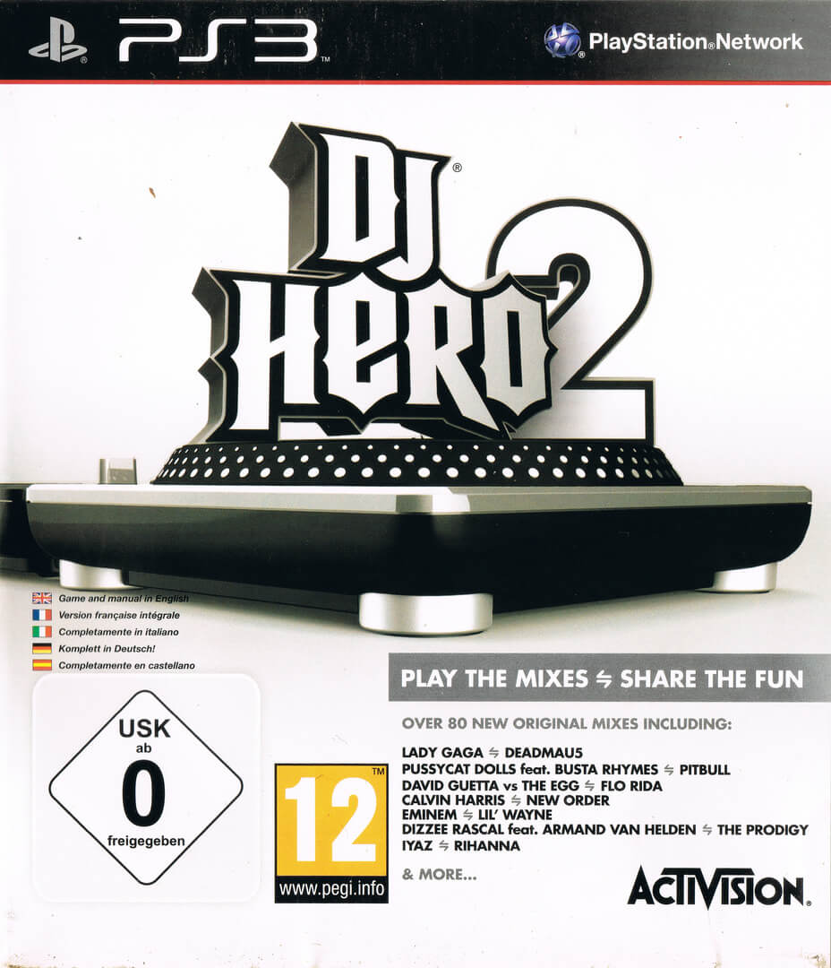 DJ Hero 2 (Not For Resale Edition) | Playstation 3 Games | RetroPlaystationKopen.nl