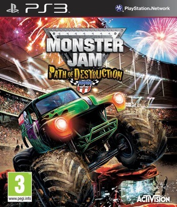 Monster Jam: Path of Destruction - Playstation 3 Games