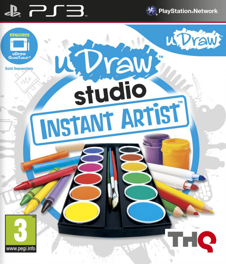 uDraw Studio Instant Artist | Playstation 3 Games | RetroPlaystationKopen.nl