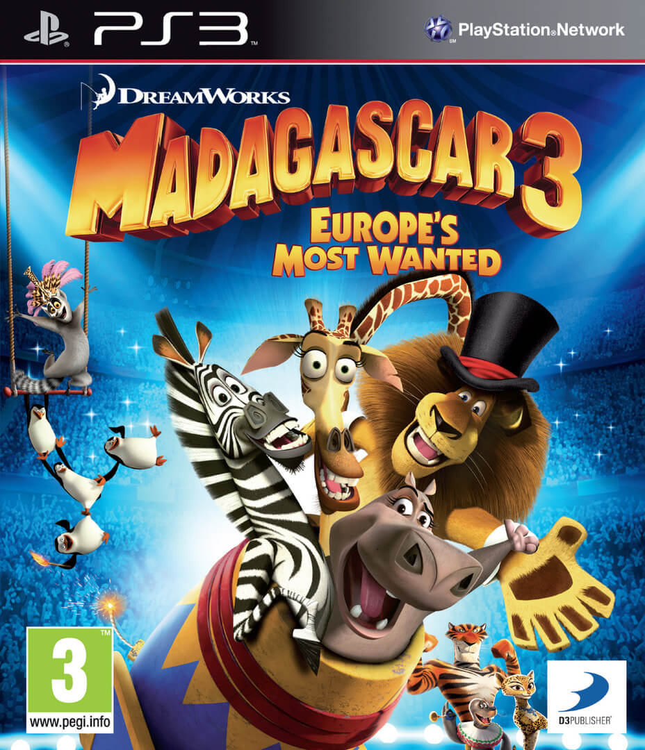 Madagascar 3: Europe's Most Wanted | Playstation 3 Games | RetroPlaystationKopen.nl