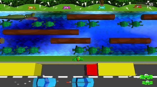 Playstation 1 Screenshot Frogger